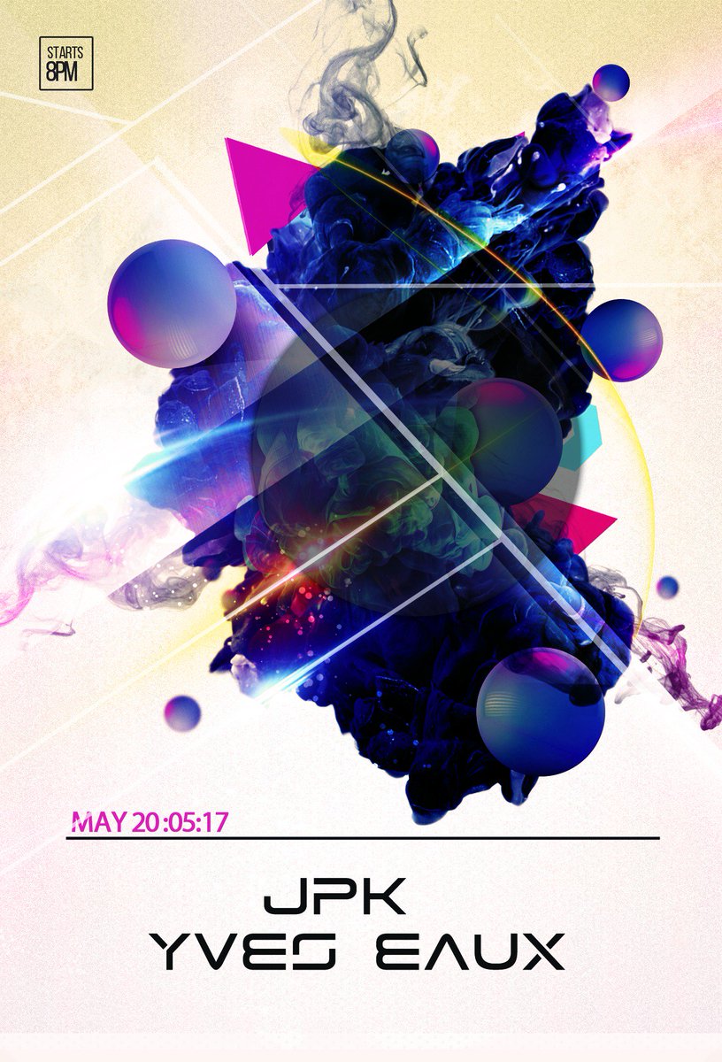 Samedi 20 Mai
►►►20h... Deejay JPK
►►►21h... YVES EAUX
----> Sur le site darkxana.wixsite.com/pulp-webradio-…