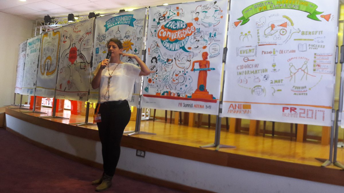 ally_zz's tweet photo. Graphic Recording is about translating content into pictures. Basics by Gabriele Schlipf #PRsummitARM. Thanks to @giz_gmbh and @EU_Armenia https://t.co/eIn3yrqs6S