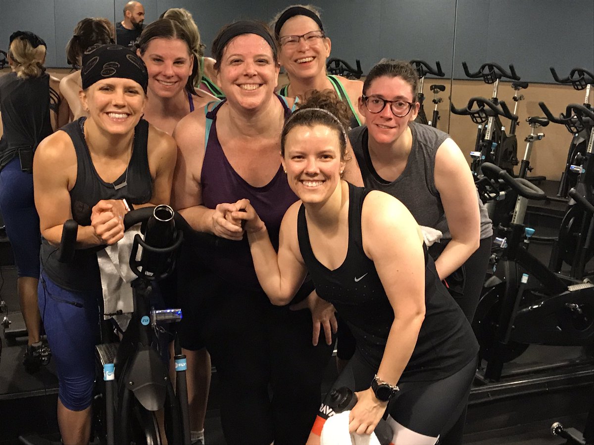 closer2fine's tweet photo. Amazing amazing birthday @Flywheel ride with @jerzeyjessFLY today! Thank you SO MUCH. https://t.co/s6BPIJtS08