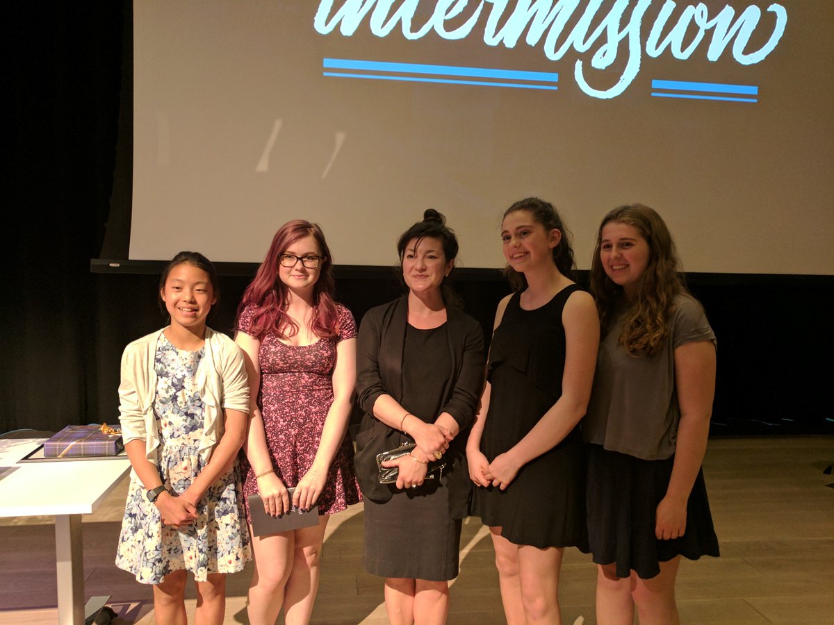 DartBookAwards's tweet photo. Congrats @erinwunker for winning the Savage 1st book award. It was great to have a younger generation of the Savage family present the award https://t.co/tWIiX7uG8W