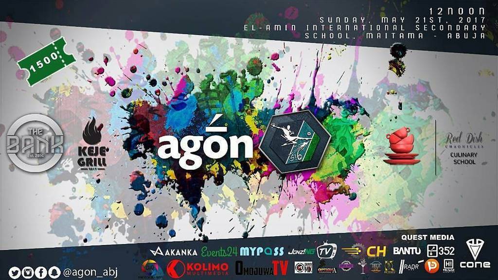 JackplaysEvents's tweet photo. @Regrann from @agon_abj -  Bring on May 21st!
📢 AGON S!6
📆 Sunday May 21st
📍 Abuja.
⏰ 12noon
👉 #SixAndTheCity #Hex… https://t.co/CXc3zP4Zeh https://t.co/txp00satyy