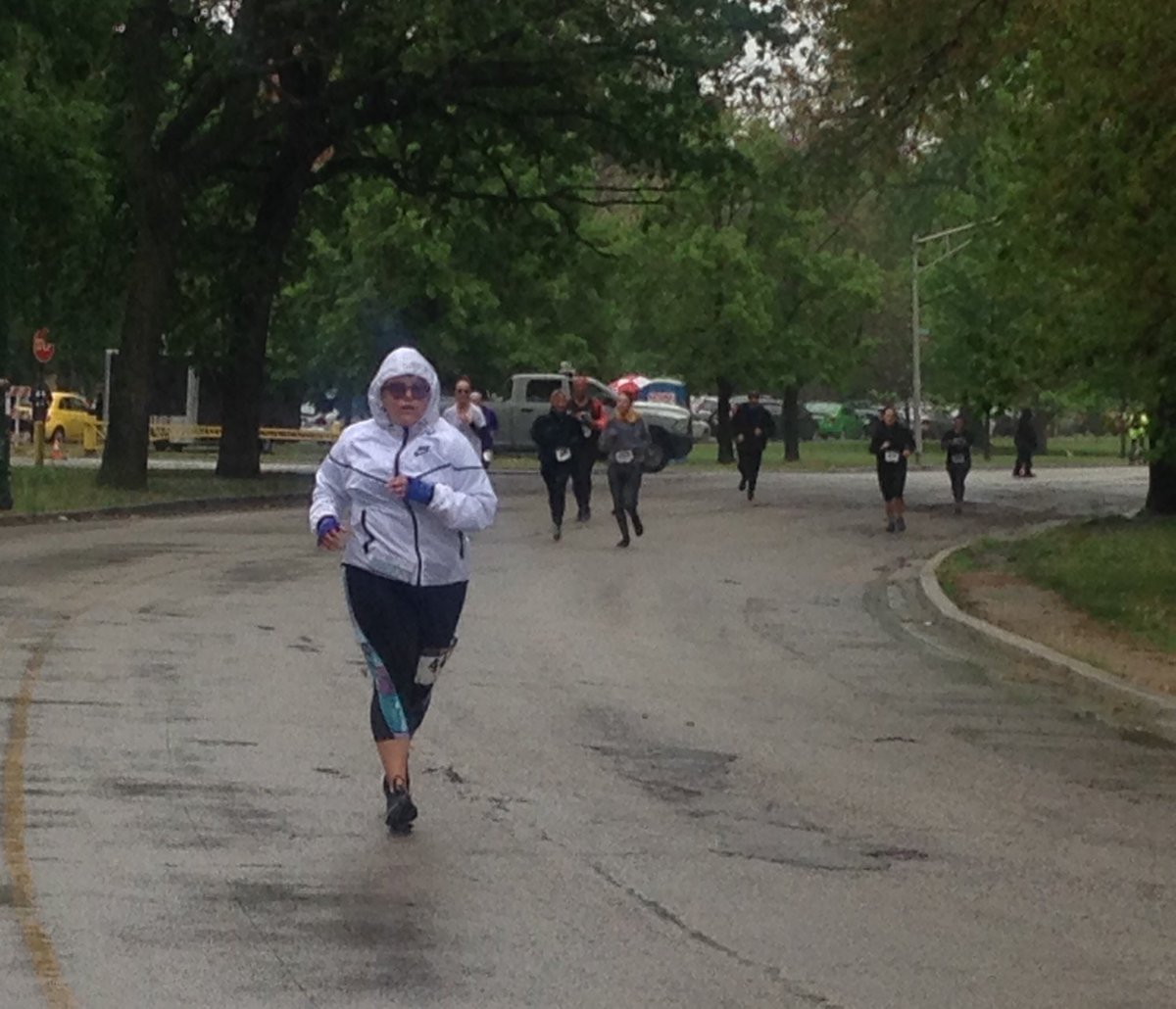 HopeForTheDay's tweet photo. Rain?! What rain? @DarkMatter2521 @3RUN2 #HumboldtPark #THM2017 #Chicago #MentalHealthAwarnessMonth #havehope #1for121 #ItsOkNotToBeOk https://t.co/MaA15L8P5W