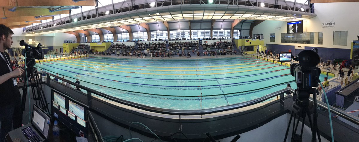 andysixsmithtv's tweet photo. We're back live on @asanortheast Facebook page for the NER Youth Senior Championships. First up, the men's 100m free! #NEYSC17 https://t.co/MpmQ28Ctqm