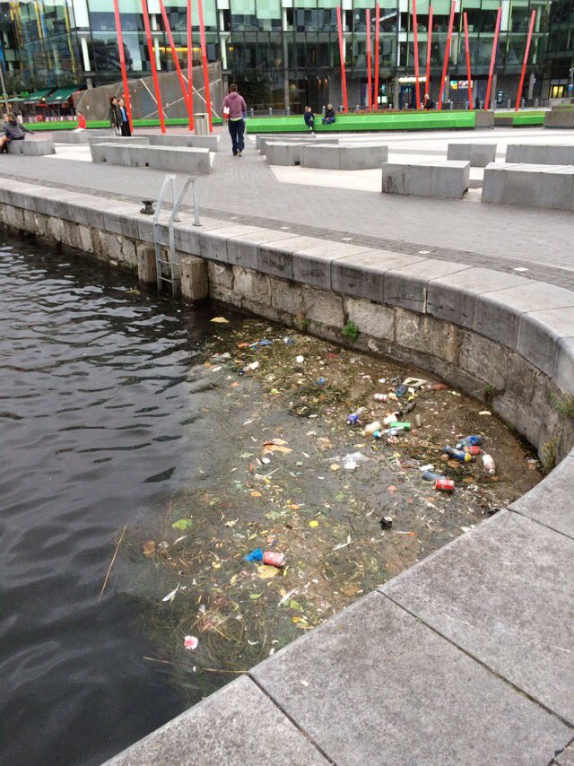 grandcanalBasIN's tweet photo. Enjoy the clean dock today. Not like a normal day. @waterwaysirelan in their white box ignore it. Pity. #dockfest17 @DocklandsFest https://t.co/i49WuXRTNv