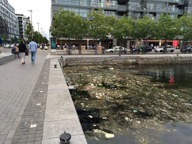 grandcanalBasIN's tweet photo. Enjoy the clean dock today. Not like a normal day. @waterwaysirelan in their white box ignore it. Pity. #dockfest17 @DocklandsFest https://t.co/i49WuXRTNv