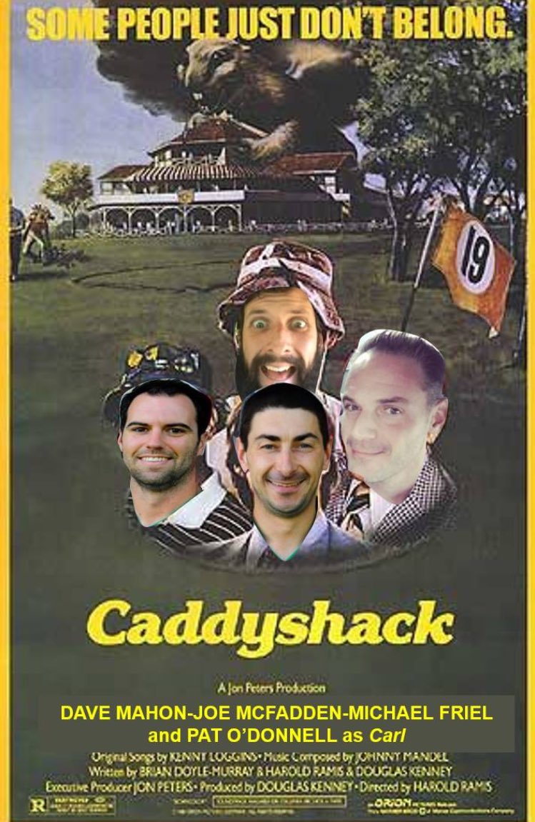 Don't miss our golf classic today at the Blue Shamrock Golf Club starting at 12:30. The legendary Seamus Kennedy playing at our after party