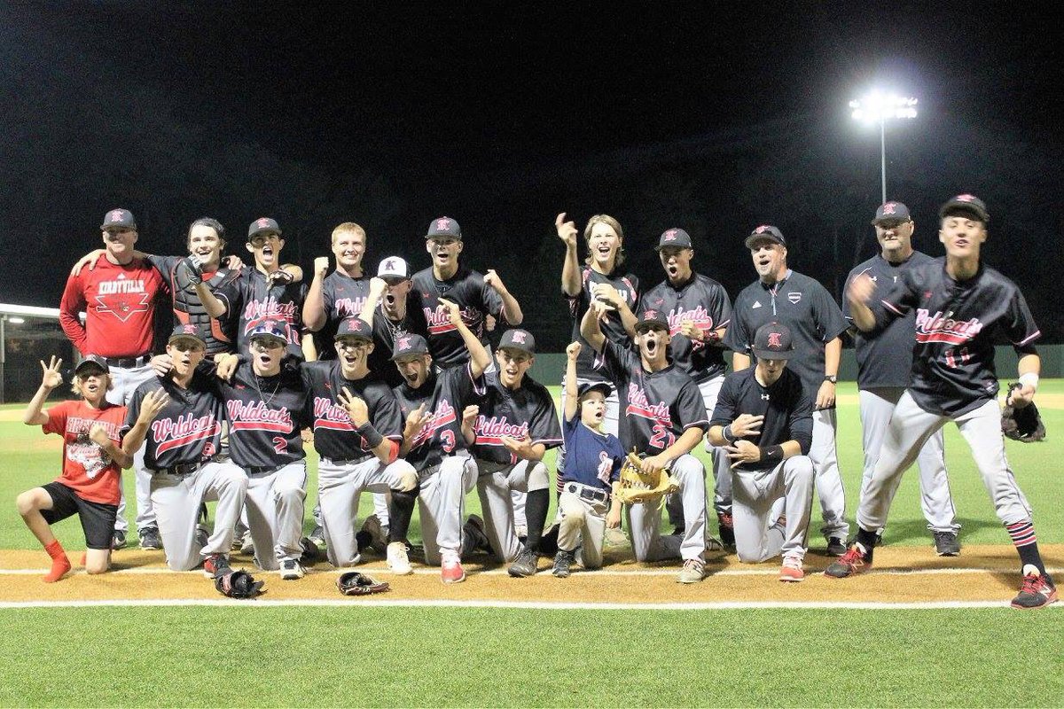 Ok @kvcatsbaseball <a href="/KhsWildcats/">KHS Wildcats</a> fans we need a huge fan section @ 2 in Jasper. Let's show our support!  A win= Round 4. <a href="/uiltexas/">Texas UIL</a> @UIL_AD