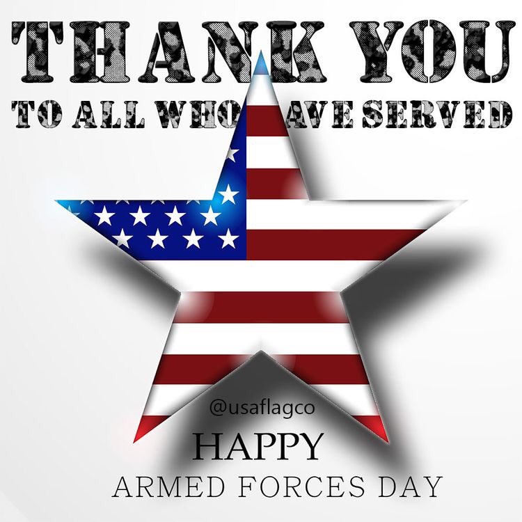 THANK YOU, for your bravery, dedication, and self sacrifice! 
🇺🇸❤️🇺🇸❤️🇺🇸
#ArmedForcesDay