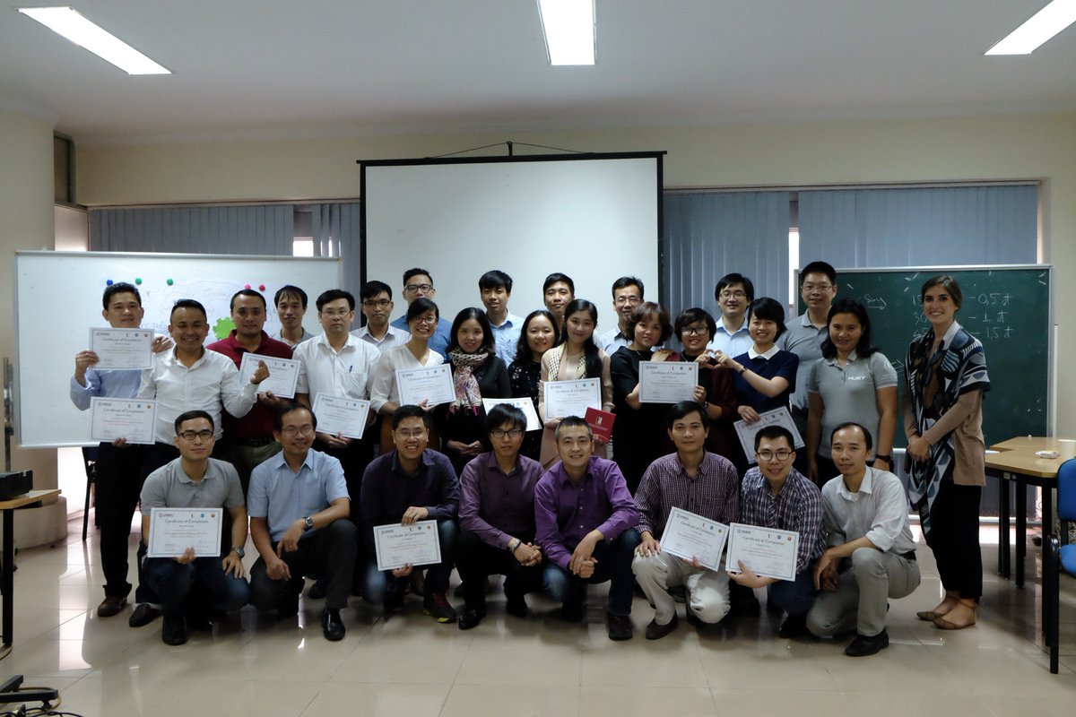 cmoorebrowning's tweet photo. #Hanoi Univ. of #Science &amp; #Technology USAID COMET team led trainings on @MekongS2Work Sourcebook to better prepare Ss for the #workforce. https://t.co/eH2O9VIRdi