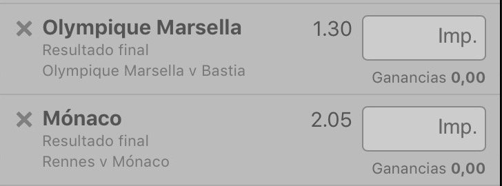 CreadorDeVerdes's tweet photo. Apuesta 5, Stake 3
7.5€ ↔️ 20€ https://t.co/x02ih8p2yY