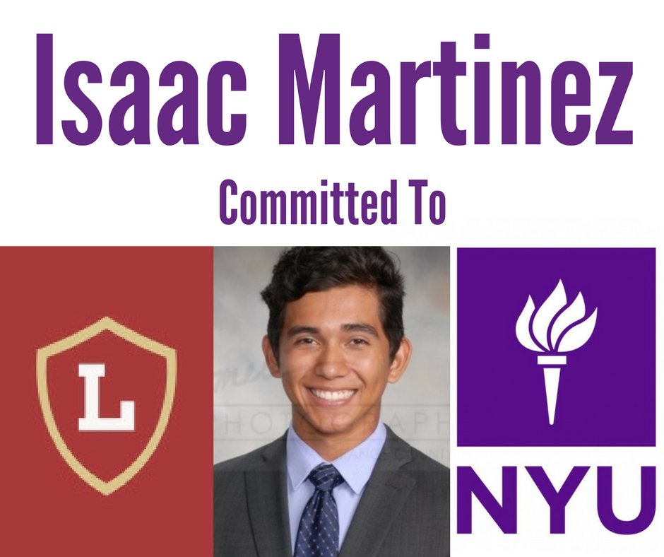 GoSportsForce's tweet photo. Congratulations to Isaac Martinez, currently playing for @olubaseball, on committing to @nyu_baseball! We are very excited for you! https://t.co/Ggi37VDMwz