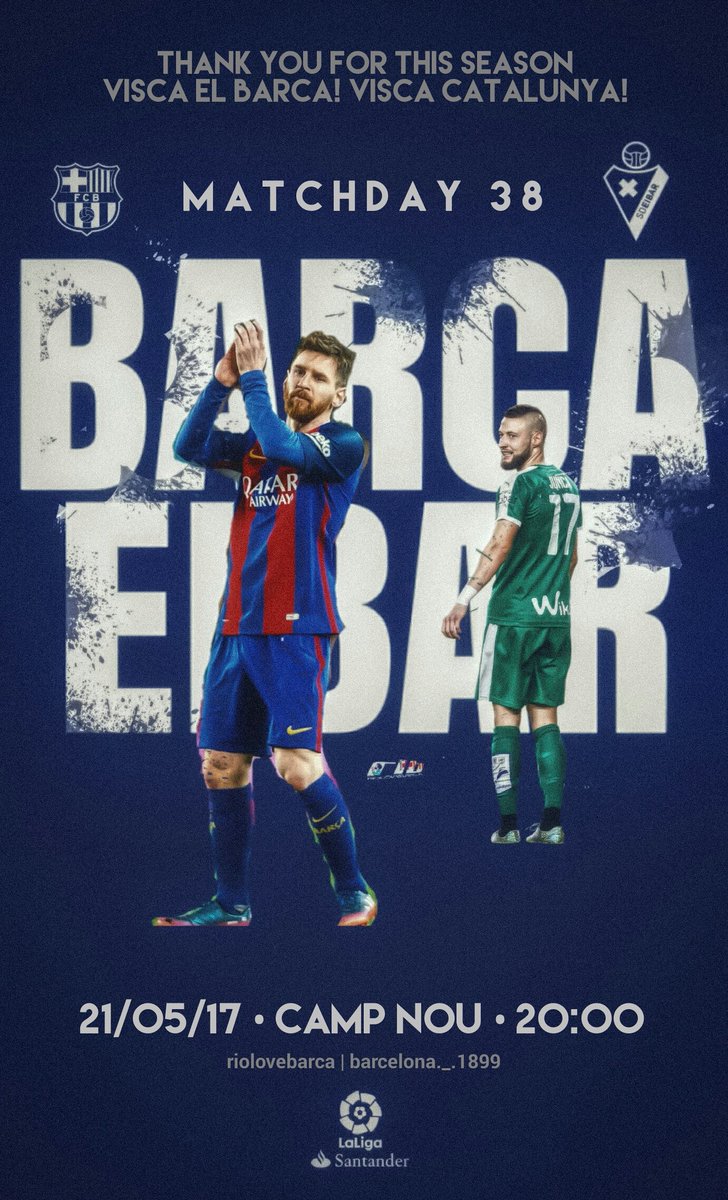 mesqueunclub.gr: Thank you for this season Visca El Barca! Visca
