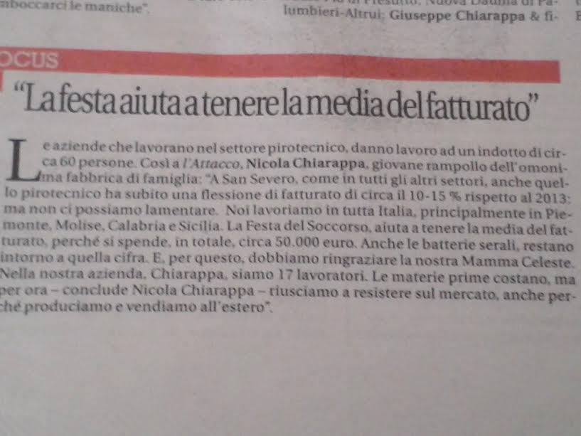 SoccorsaChiara's tweet photo. #Chiarappa #Fuochidartificio Tuteliamo questa categoriache dalavorocon tante difficoltร dalla burocrazia alla concorrenza sleale della Cina https://t.co/4koORPaDyD