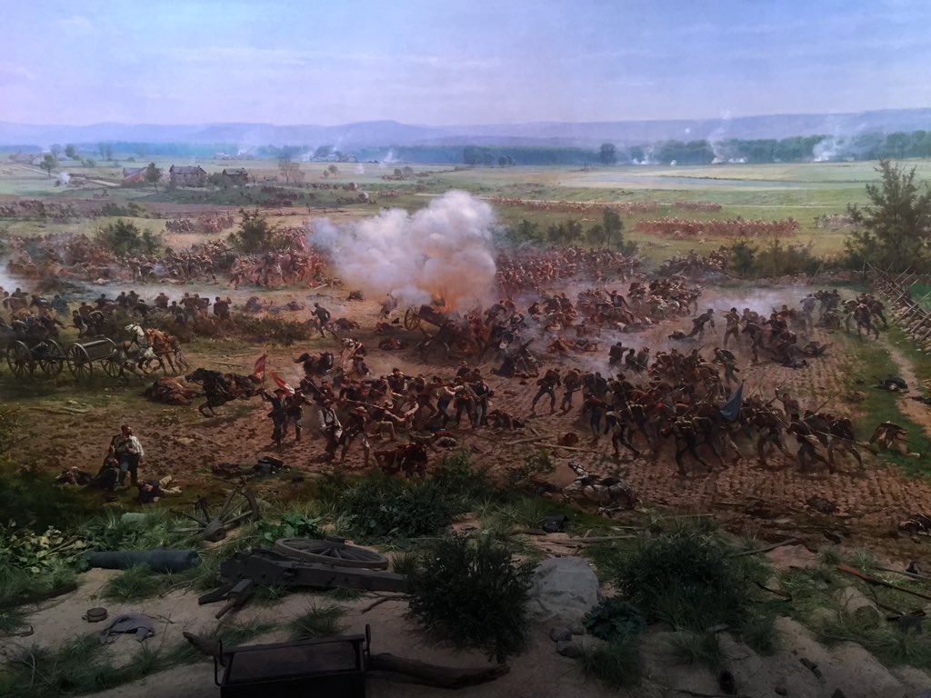 dmsdctrip's tweet photo. The Battle of Gettysburg Cyclorama #dmsdc17 #360degrees https://t.co/nsgMiK0VEZ