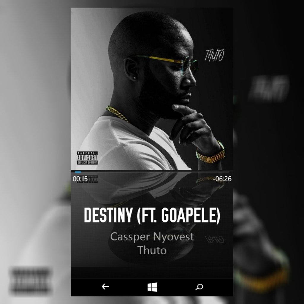 HeIsBrooklyn's tweet photo. Loving this album... Especially this song !!!! #Thuto #CassperNyovest Spit Cassper OK NAW ! https://t.co/JfvtJ8ghSC