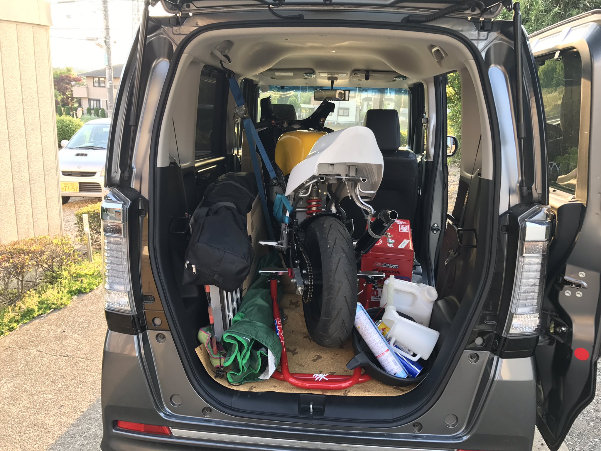 Tk Pro Nboxはトランポとして十分使える マウントフック付けるのみで T Co Wc9wskjyuk Twitter