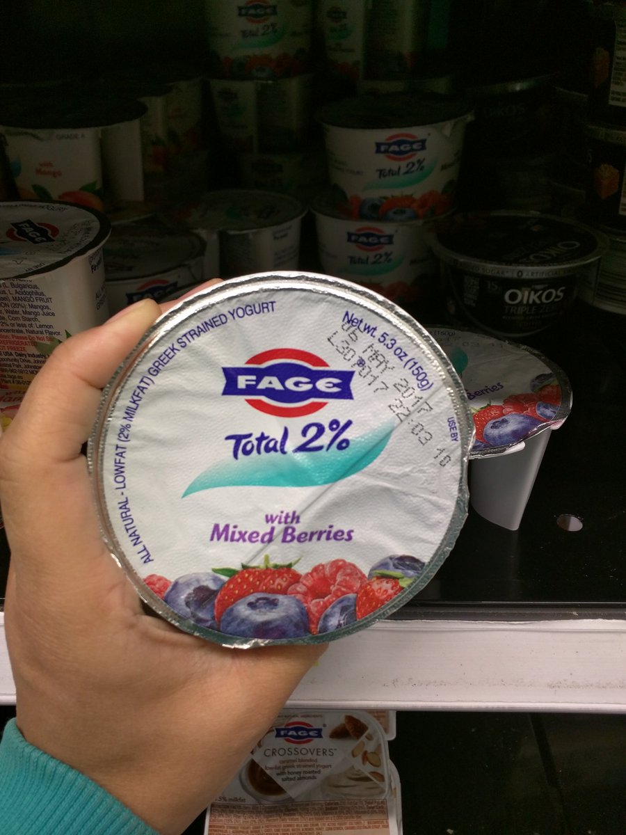 jesicasucks's tweet photo. When all the yogurts you want @target expired 2 weeks ago https://t.co/JC5CoZC74K