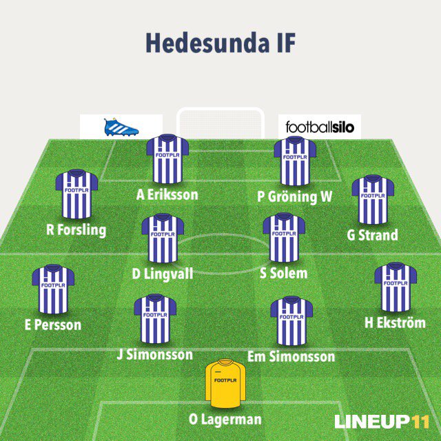 hedesunda's tweet photo. #lineup11 mot Gefle Legend.
Avb: P Lagerman, J Lööf, M Berg, O Qvist. https://t.co/rqSu3k1YAt