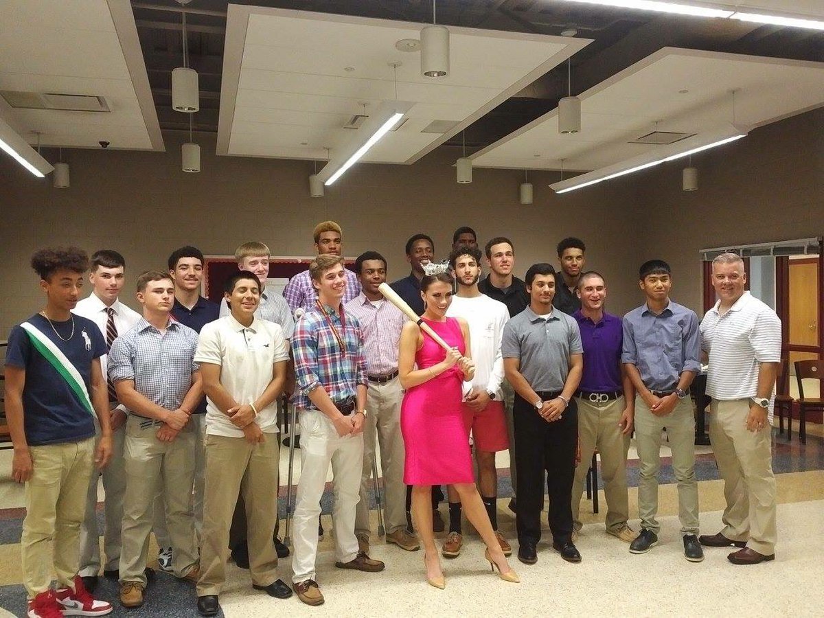 PBBaseballFam's tweet photo. Wanted to thank Miss Maryland for coming and giving encouraging words to our Baseball players last night at our banquet ! https://t.co/21xsOFJ4PO
