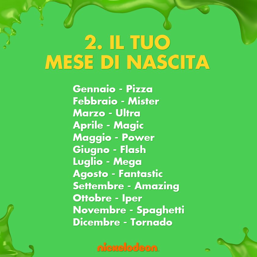 NickelodeonIT's tweet photo. Quale sarà il vostro nick-nome?
Ditecelo nei commenti https://t.co/KjknQV0Osk