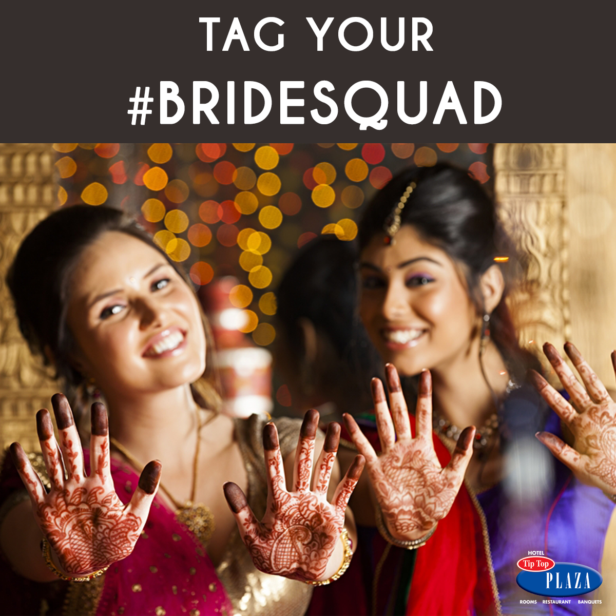 TipTopPlaza's tweet photo. Tag the bridesmaids you want by your side on your wedding day! 
#weddingday #bridesmaids #bridesquad #yaarkishaadi #weddingbells https://t.co/GqPhAcXryy