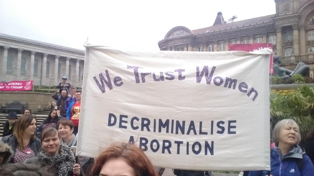 Happily supporting a woman's right to choose. #prochoiceBrum #guiltfempod