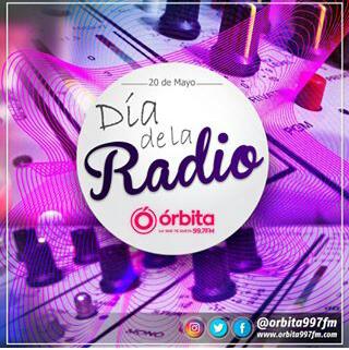 orbita997fm's tweet photo. DÍA DE LA RADIO Y LA 99 7 LO CELEBRA CONTIGO 📻🎧🎶🔝 #ComoTeGusta https://t.co/YqcywhNrLL