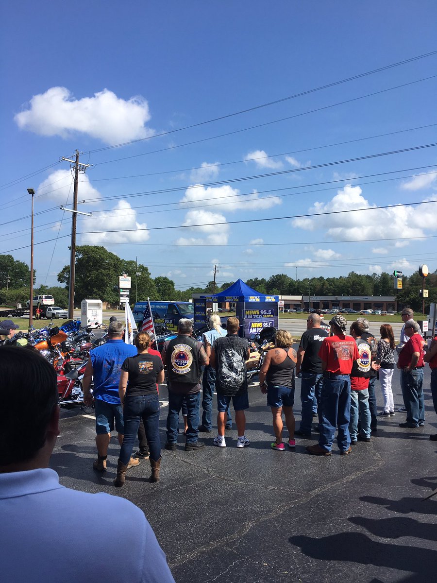 National Anthem for Capt Herb Memorial Ride #RememberingCaptainHerb