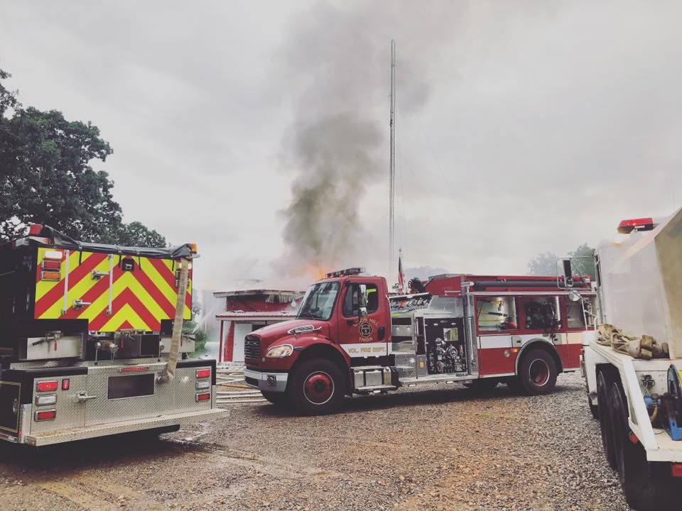 BREAKING Fire crews battle early morning fire at Independence Co. fire