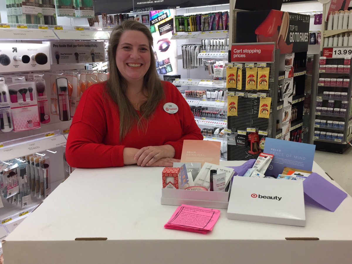 Beauty Ambassador Deb is educating on Target's Beauty box today! #T619 #Only$7 #ValuedOver$24 <a href="/Handler29/">Mandee Handrahan</a> <a href="/JqZyReyes/">Jacqui Thompson</a> <a href="/Adam_Reiter/">Arbitrum Now</a>