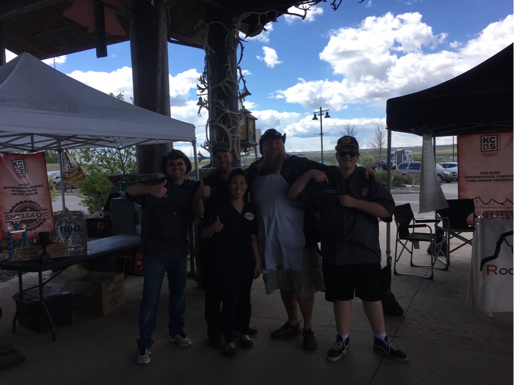 rockymtnsmokers's tweet photo. RMS &amp; #Smellaque setup @Basspro_Calgary with samples until 1700!  #KCBS #gooutdoor #basspro #bbq #albertapork https://t.co/H0LJY91ptS