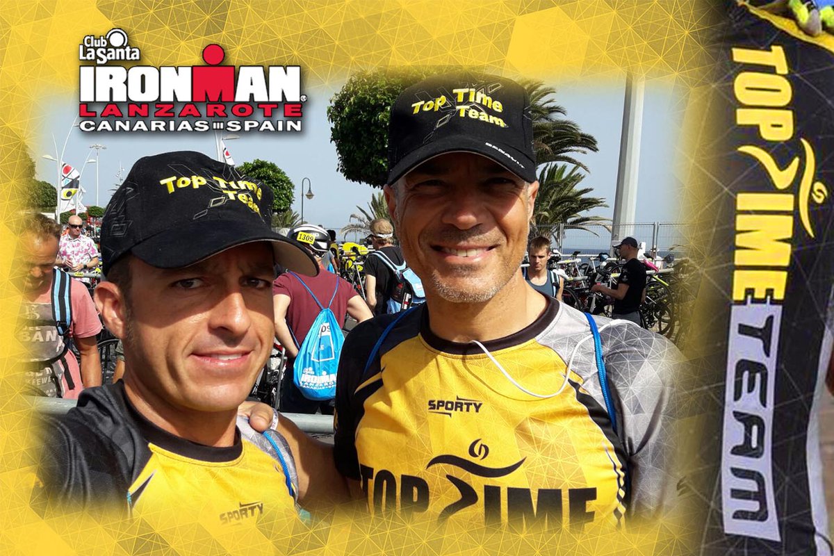 TopTimeTeam's tweet photo. Muy contentos con el resultado obtenido en el #triatlon #IMLanzarote #ironmanlanzarote #Canarias Felicidades a Rubén y a Aníbal. https://t.co/llQiCUSlsR