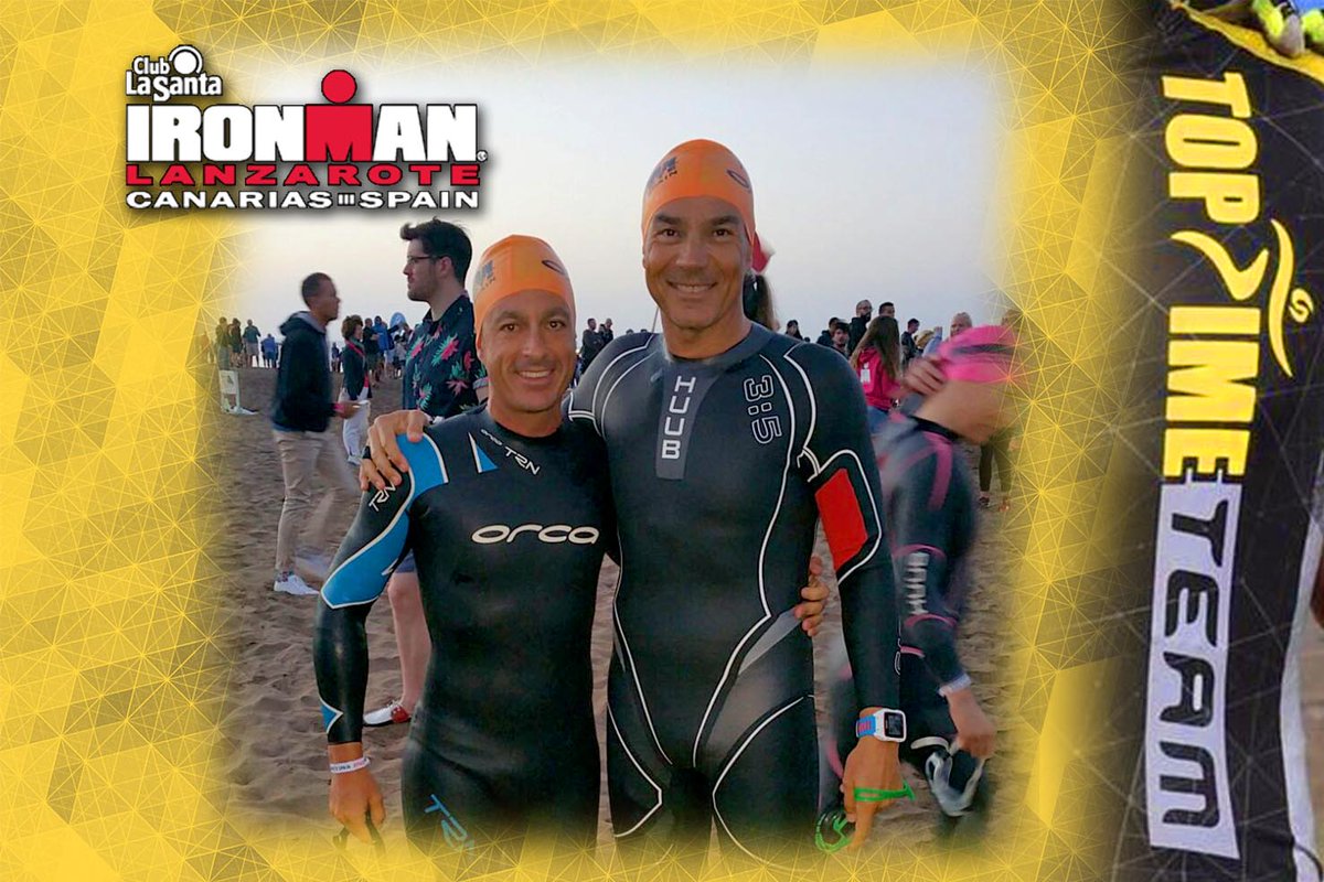 TopTimeTeam's tweet photo. Muy contentos con el resultado obtenido en el #triatlon #IMLanzarote #ironmanlanzarote #Canarias Felicidades a Rubén y a Aníbal. https://t.co/llQiCUSlsR