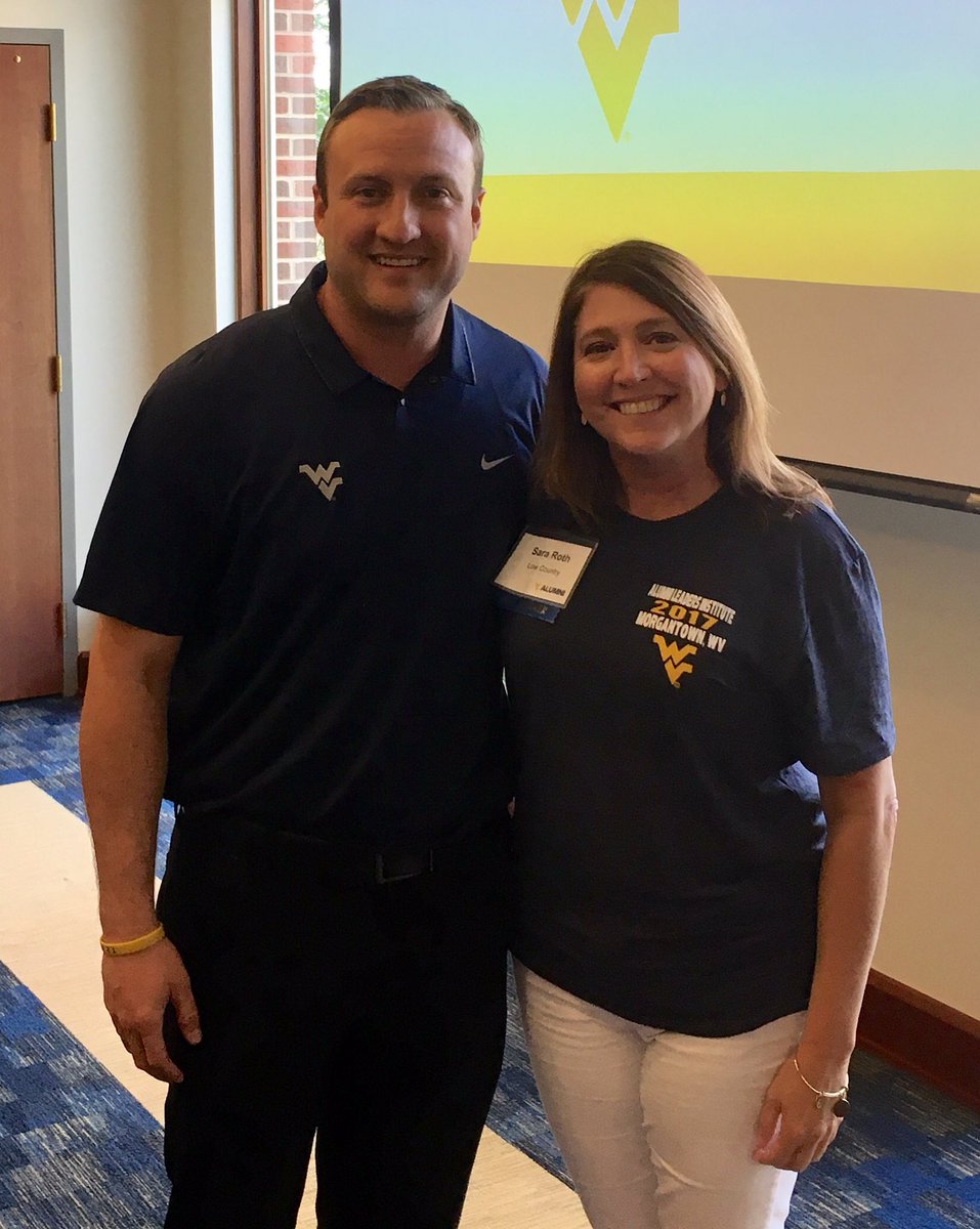 LowCountryEers's tweet photo. Got to meet @JakeSpavital #HailWV #activateALI #WVUAlumni https://t.co/8LNVLl8gaZ