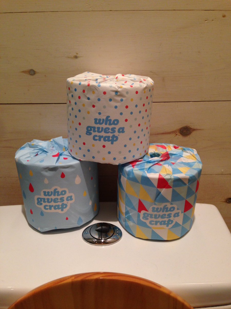 CathyhCoaching's tweet photo. Loving my new toilet roll thanks @WhoGivesACrapTP #Sustainability #plasticfree #mcsuk https://t.co/mxLrMzLYSM