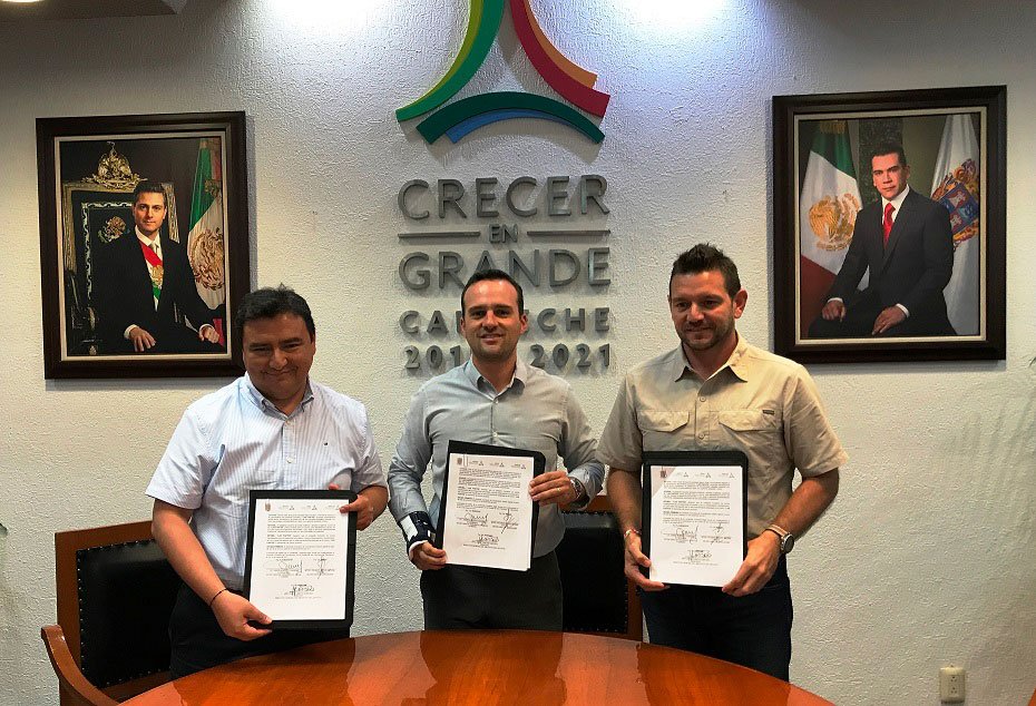 AgenciaSien's tweet photo. @SEDESYH e #INDECAM firmaron un convenio de coordinación para la operación del programa estratégico “aprende” que realiza la SEDESYH https://t.co/p6hHUnxDCI