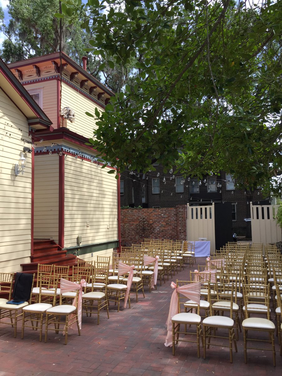 RabbiJude's tweet photo. I’m here at the Gingerbread House in Savannah to officiate a wedding.  So beautiful!  #Savannah #Destinationwedding https://t.co/548JDGMFOl