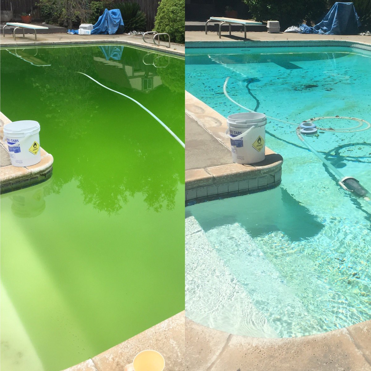 poolppl's tweet image. #Before/After #PoolPpl
