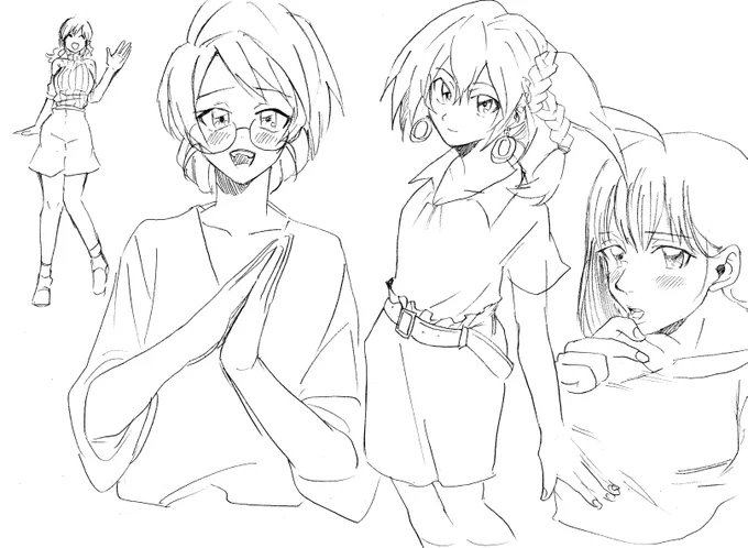 @sousakuTL 【2017/05/20】ラノベっぽい女の子描いてみたかった 