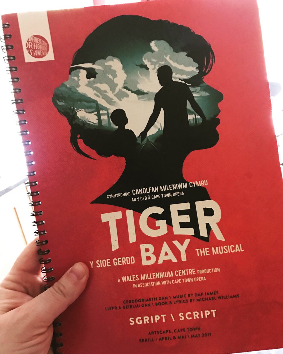 It's nearly 6pm here in Capetown and we are about to perform our first preview of the world premiere of new musical Tiger Bay!