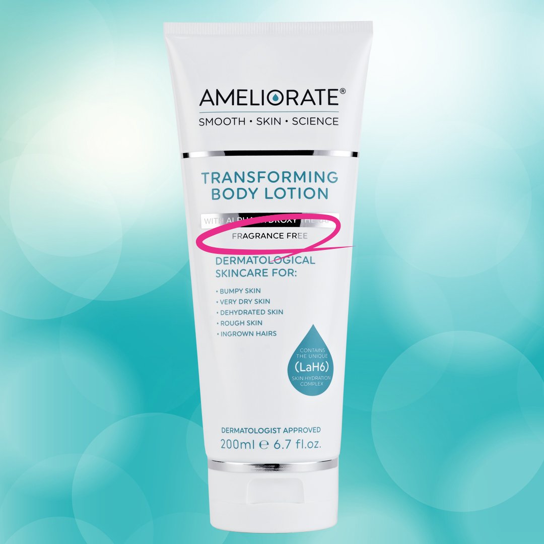 ameliorateskin's tweet photo. Our Fragrance Free Transforming Body Lotion has all the benefits of Alpha Hydroxy Therapy and LaH6 Skin Hydration Complex #softsmoothskin https://t.co/2pp4Ru1zPF