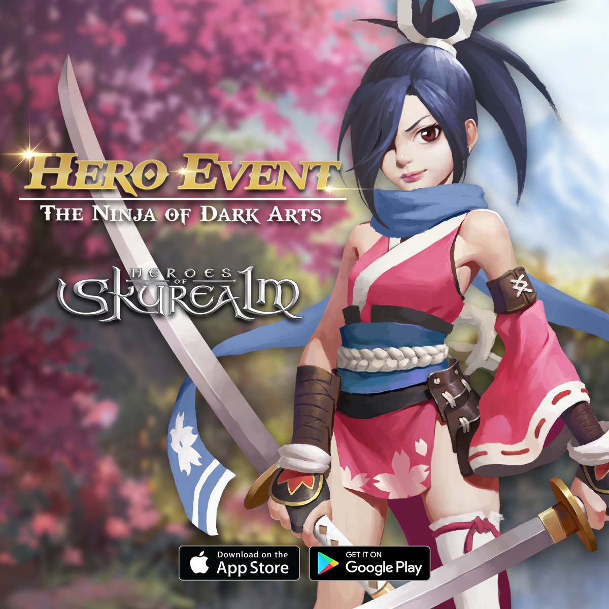 HoSkyrealm's tweet photo. Tachi is finally here for #HeroEvent. Enter the redeem code 【AscendTheNinja】for some energy, vigor, and fuel! Expires May 22nd! #HoSkyrealm https://t.co/nX5EAzx7MZ