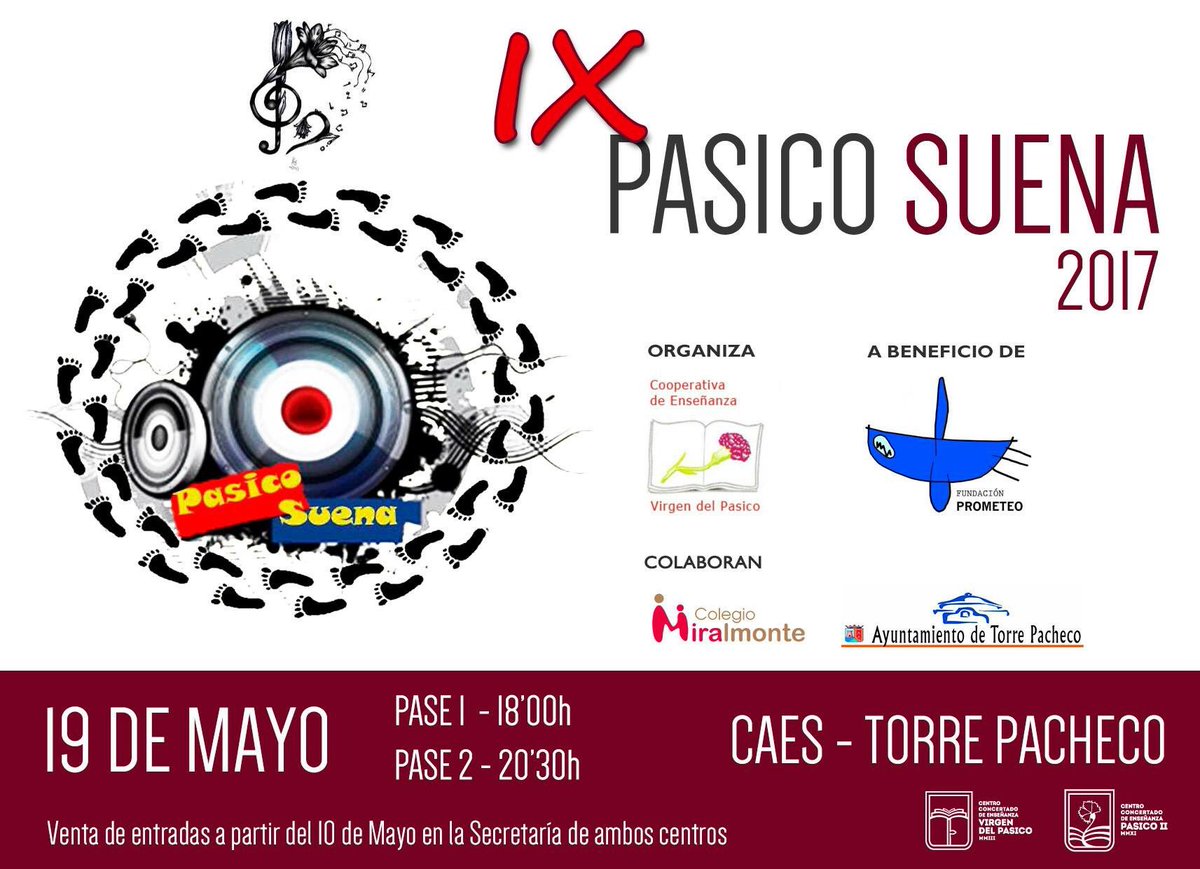 montsesax's tweet photo. Q nunca falte #música y #solidaridad #PasicoSuena lujo d alumnos, compis y padres #CAES #VirgendelPasico #PasicoII #prometeo #viejosrockeros https://t.co/EipSxcQ1to