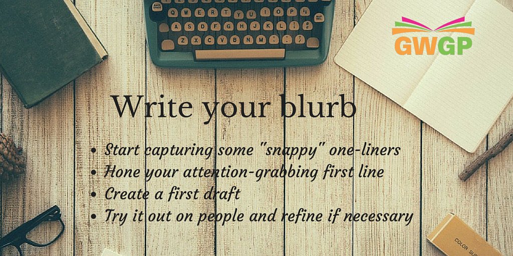 SharonLynn369's tweet photo. #Write your #blurb; start capturing some "snappy" one-liners, hone your attention-grabbing first line. https://t.co/l3dLHXwp44
