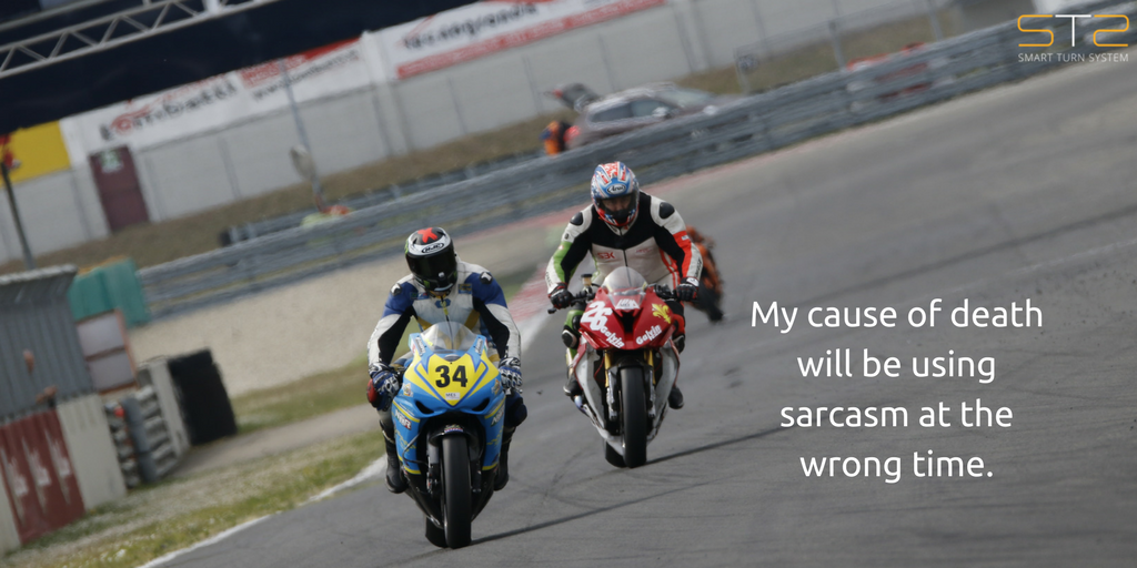 VigoInsure's tweet photo. My cause of death will be using sarcasm at the wrong time.

#ridefree #ridelong https://t.co/DH9IMM5A3X