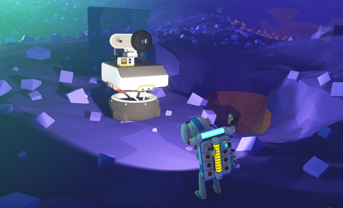 astroneergame's tweet image. &quot;Astroneer&apos;s Log, Sol 635: I have uncovered some early EXO Dynamic technology amongst some wreckage. Curious.&quot;

#screenshotsaturday