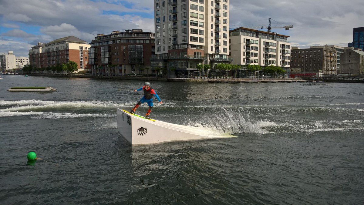 waterways_Irl's tweet photo. Getting into the swing of things at #DockFest17 lots of action on and off the water at Grand Canal Dock #Dublin come check it out! https://t.co/tmDv6N5LFK