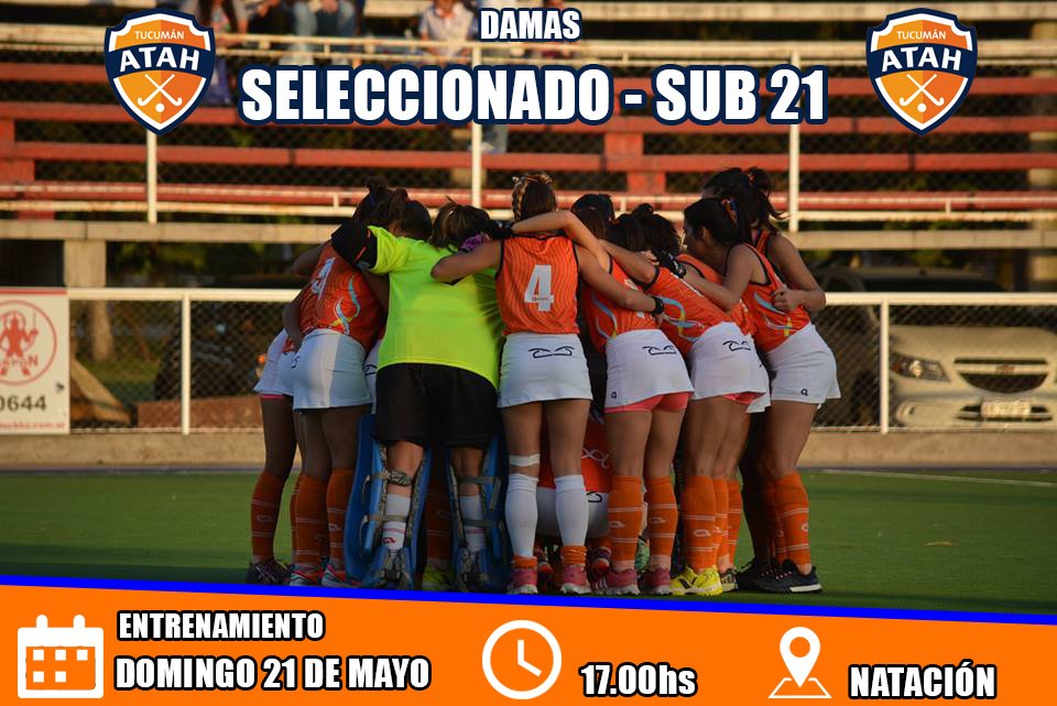 atahockey's tweet photo. #Seleccionados / #Entrenamiento
#Caballeros - #Sub_14 Hoy 20hs en #San_Martín
#Damas - #Sub_21 Mañana 17hs en #Natación!! https://t.co/HDsMhZWSTs