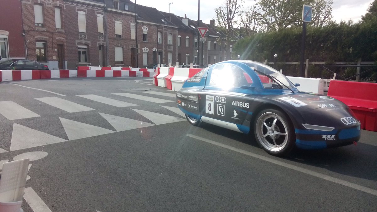 TUfast_eco's tweet photo. Everything looking pretty good so far!Great feeling to see #muc017 on the track!
#educeco #neverendingdrive https://t.co/P8bMheYhH6