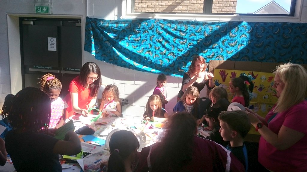 AfricanDay2017's tweet photo. Come join us for #AfricaDay2017 in The Merlin College. We're here until 7pm @GalwayCoCo @galway2020 @CaitNoone @MadeinGalway0 @CountyGalway https://t.co/og7egXGkE3